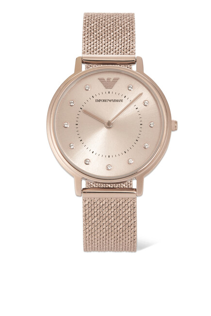 Classic Crystal-Embellished Watch